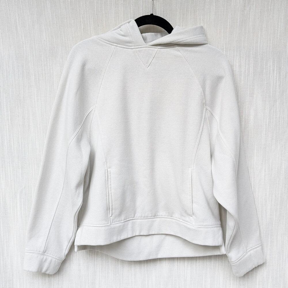 Daily Practice by Anthropologie Sparkle Pullover Hooded Sweater, size XS